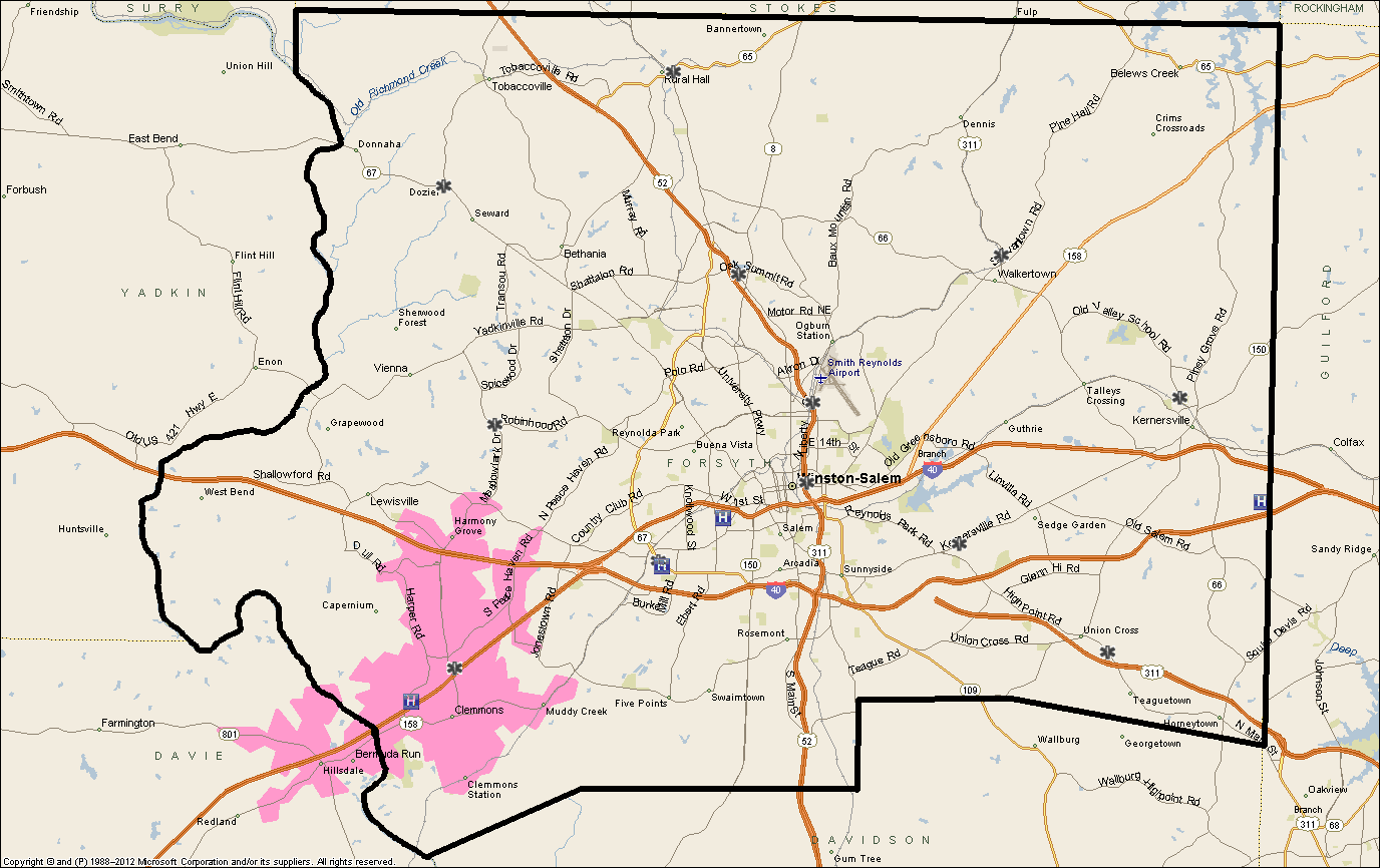 Amp Drive Station Drivetime Map