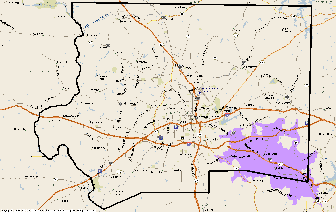 Station 28 Drivetime Map